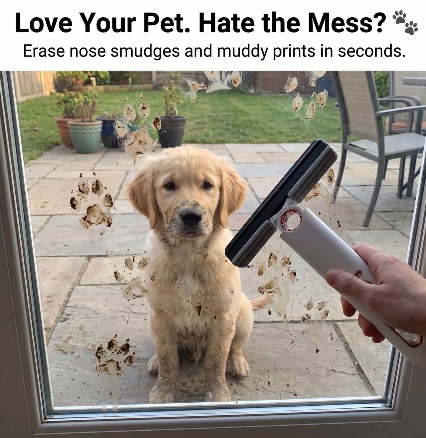 Self-Squeeze Mini Mop (+ Free Sponge)